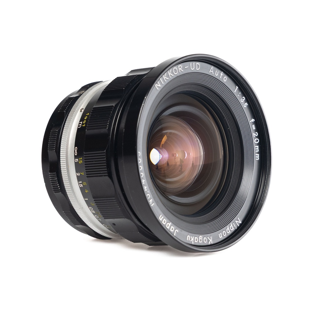 Nikon Nikkor-UD Auto 20mm f/3.5 Pre Ai Lens - Grade 8 | Progear